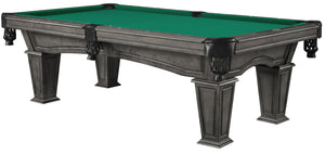 Legacy Billiards 7 Ft Mesa Pool Table in Shade Finish with Green Cloth