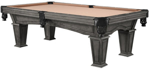 Legacy Billiards 7 Ft Mesa Pool Table in Shade Finish with Tan Cloth