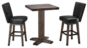 Legacy Billiards Harpeth Pub Table with Harpeth Backed Barstools
