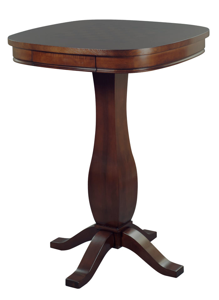 Signature Pub Table with Chess Inlay