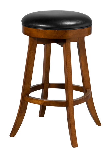 Legacy Billiards Sterling Backless Barstool in Port Finish