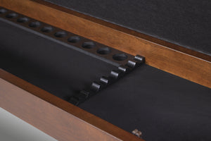 Legacy Billiards Baylor Dining Storage Bench Closeup