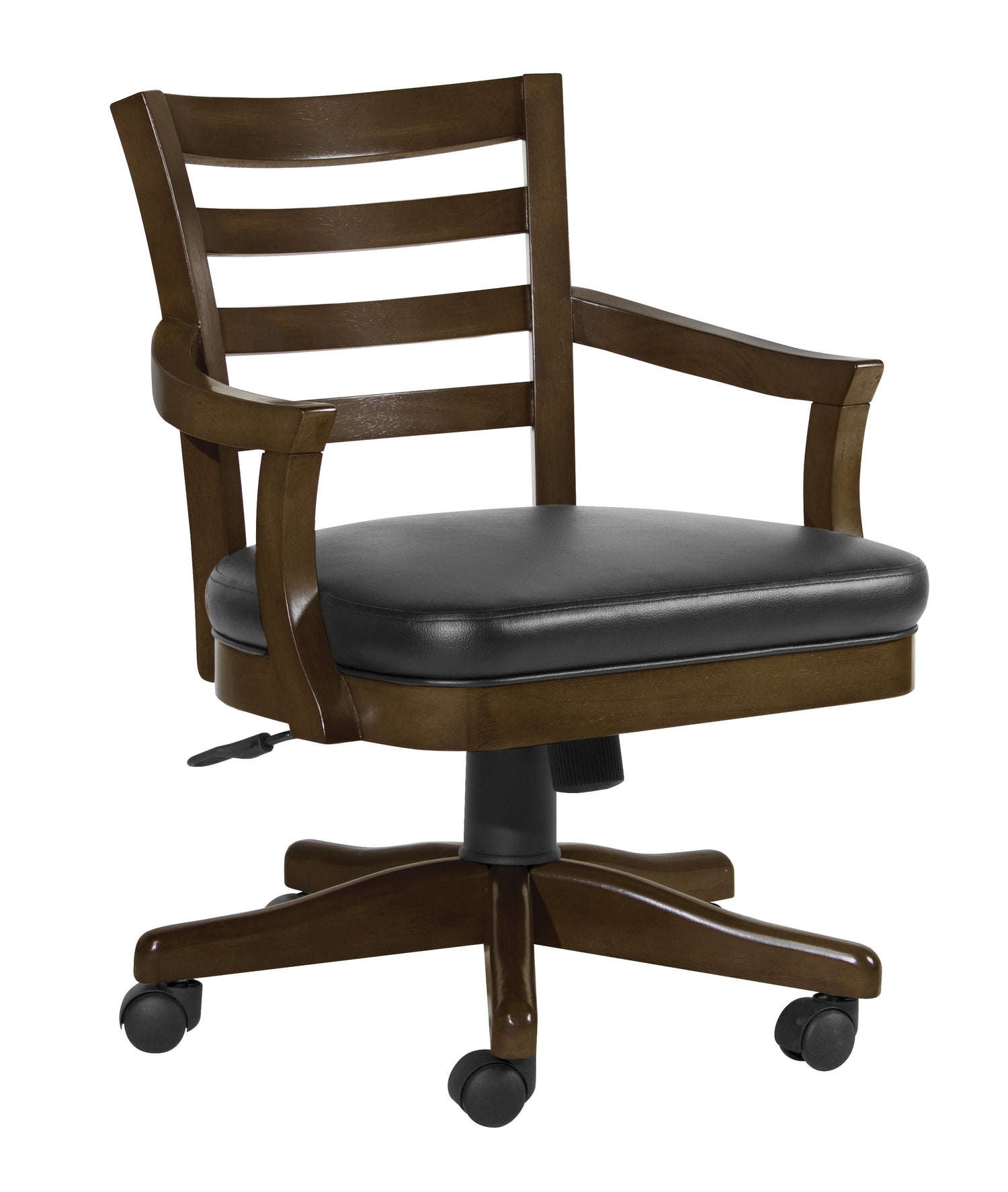 Legacy Billiards Sterling Gas Lift Game Chair in Nutmeg Finish