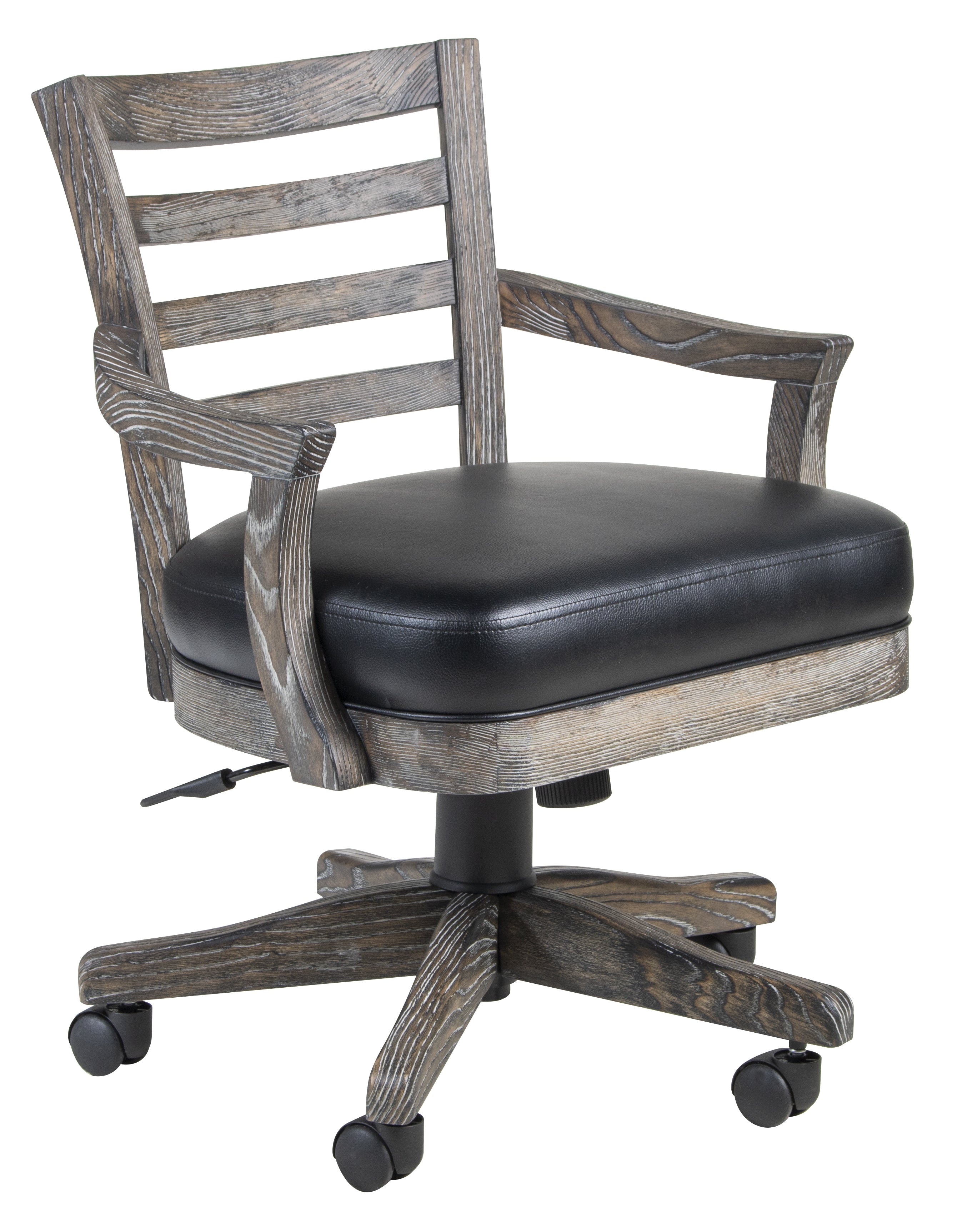 Legacy Billiards Sterling Gas Lift Game Chair in Smoke Finish